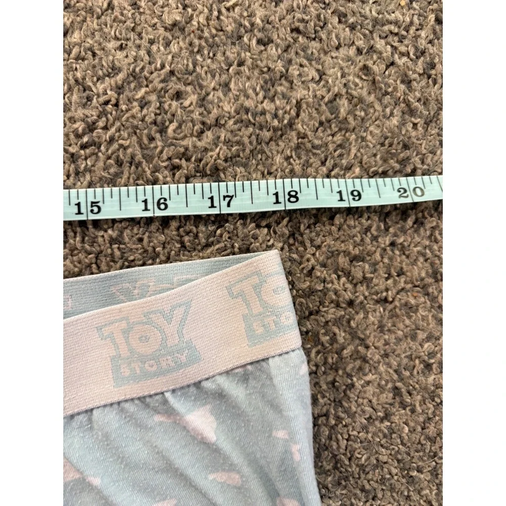 Toy Story Pajama Shorts Women XL Blue Cloud Print Elastic Waist Lounge Disney - Picture 6 of 9